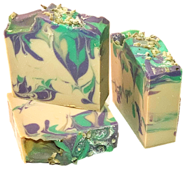 AMBER LAVENDER - HANDMADE ORGANIC SOAP